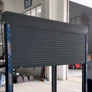 Volets roulants verticaux intégrés modernes en alliage d'aluminium pour entrepôts, hôtels, utilisation extérieure avec fenêtres à ouverture vers l'intérieur - Product Image 4