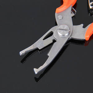 คีมตกปลาสแตนเลสทนทานกันลื่นเครื่องมือควบคุมปลาอุปกรณ์เสริมสำหรับกิจกรรมกลางแจ้ง - Product Image 5