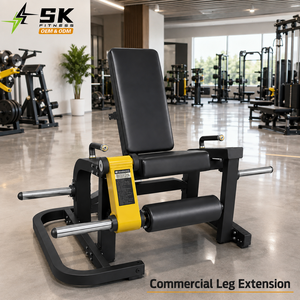 Macchina per Estensione Gambe SK a Carico a Piastre, Attrezzatura Commerciale per Allenamento Forza, Leg Press, Macchina per <span class=keywords><strong>Fitness</strong></span> Parte Inferiore del Corpo, Attrezzatura da <span class=keywords><strong>Palestra</strong></span> - Product Image 1