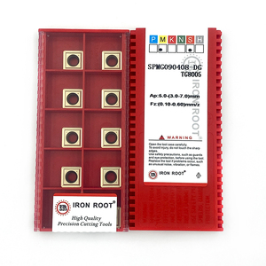 Ti AIN lớp phủ Trung Quốc spmg060204 050204 tg8005 <span class=keywords><strong>CNC</strong></span> Carbide U khoan chèn - Product Image 3