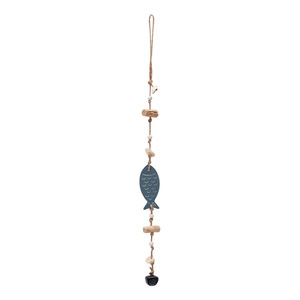 Colgante de pared mediterráneo con forma de sirena, colgante con forma de campana, decoración del hogar, diseño Vertical para sala de estar, comedor, dormitorio - Product Image 4