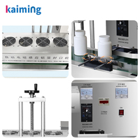 Scelleuse à induction électrique automatique refroidie par eau LGYF 2100A pour le scellage continu des bouchons de bouteilles de boissons en aluminium