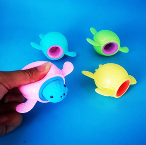Wholesale Out <strong>Turtle</strong> Head Pinch Cup Unisex Party Favors Gift <strong>Popping</strong> Tortoise Squeeze <strong>Fidget</strong> Sensory Squishy Toy Stress Relief - Product Image 1