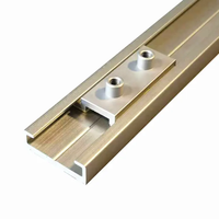 Glissière linéaire en aluminium de haute qualité IGUS 17 mm 27 mm Rail de guidage linéaire avec bloc de glissière en plastique