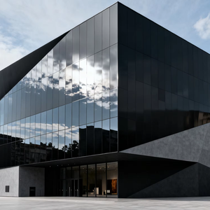 Panneau composite moderne en plastique et aluminium, finition brillante, pour revêtement de façade extérieur, 3mm/4mm, feuille ACP résistante à la chaleur, <span class=keywords><strong>prix</strong></span> - Product Image 1