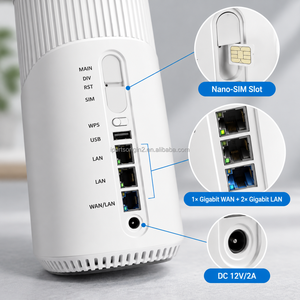 CPE Industrial 5G LTE de 1800 Mbps, WiFi de Doble Banda, Chipset MTK 4T4R, Antenas Integradas, 1 Puerto WAN Gigabit, 2 Puertos LAN Gigabit, Router Nano SIM - Product Image 3