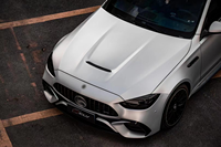 Kit de carrosserie de pare-chocs de voiture CLY pour mercedes-benz classe C W205 mise à niveau W206 C63 AMG Kits de carrosserie avec diffuseur de grille de pare-chocs avant arrière
