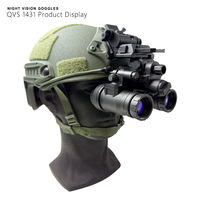 QCNV QVS1431 FOV40° GEN2+FOM1400+ IIT Image Intersifier TubeP43/P45 Autogate Binocular Goggles NightVision Device OEM/ODM