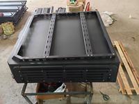 Hardtop en aluminium demi-hauteur pour pick-up GWM Poer Ute, en acier au manganèse, pour lit de camping, 2021-2025