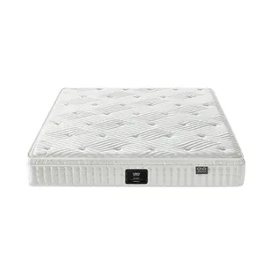 Matelas en latex à ressorts ensachés fabriqué en Chine matelas de luxe pour sommeil Queen Top pour hôtel