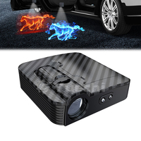 Universal Wireless LED Tür Logo Laserlicht Infrarot Sensor Willkommen licht Auto Atmosphäre Lampe 12V Projektions plätze Tür