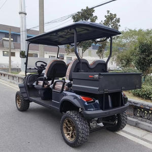 Carrito de <span class=keywords><strong>Golf</strong></span> Eléctrico Utilitario <span class=keywords><strong>Mini</strong></span> de 4 Plazas con Plataforma de Carga, Motor de CA de 5KW, Batería de Litio de 48V, 90km de Autonomía, Luces LED, Frenos de Disco, Cargador Inteligente <span class=keywords><strong>1</strong></span> - Product Image 4