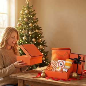 Lunaire - Set de <span class=keywords><strong>Regalo</strong></span> de Cuidado Personal Naranja de 6 Piezas con Bolsa y Caja de <span class=keywords><strong>Regalo</strong></span> - <span class=keywords><strong>Kit</strong></span> de Spa para Mujer, Paquete de Relajación con Taza y Vela - Product Image 6