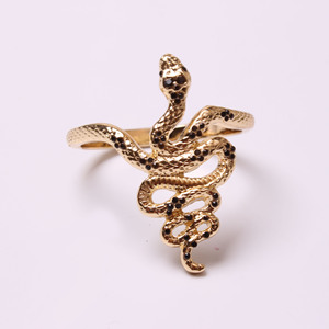 Mới được thiết kế tinh tế hợp kim động vật hình bảng Khăn ăn vòng-giống như một con trăn, với một vòng khăn giấy kèm theo - Product Image 1