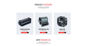 GF-225DC24 פיצוץ חסין צנטריפוגלי אוורור מאווררים פליטה - Product Image 3