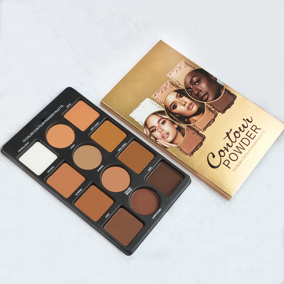 contour and highlight palette
