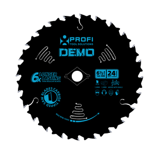 6-1/2 Inch 24T 36T 42T Chất Lượng Cao Cấp Tct Demo Thông Tư Saw Blade Cho Cắt Móng Tay Nhúng Gỗ - Product Image 2
