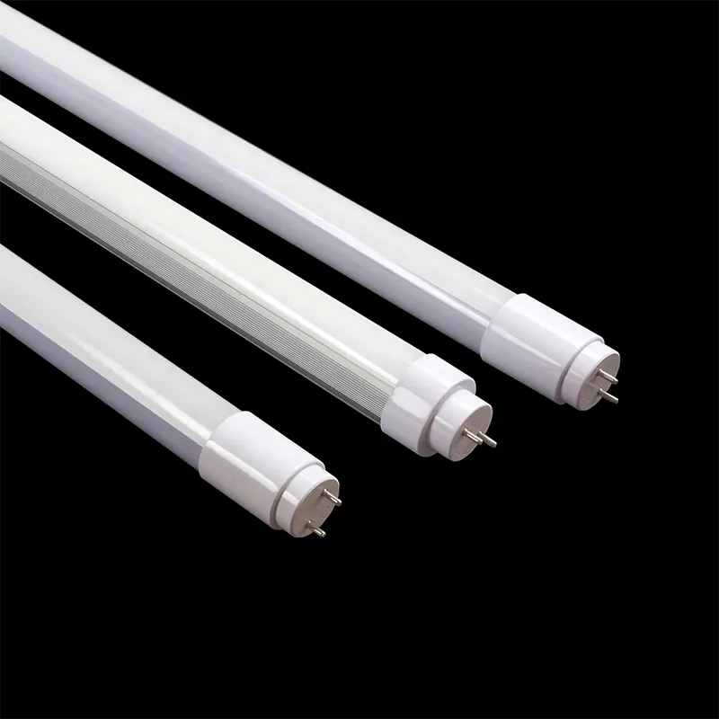 Venta caliente directo de fábrica 1200Mm T8 Led tubo de aluminio tubo de plástico luz Led T5 T8 9W 18W 22W 165Lm/W