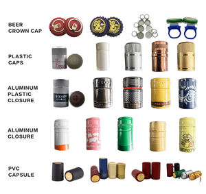 Capuchon thermorétractable <span class=keywords><strong>capsule</strong></span> de bouteille de vin personnalisée couvercle de <span class=keywords><strong>capsule</strong></span> en plastique aluminium et <span class=keywords><strong>capsule</strong></span> recyclable réutilisable à l'épreuve des chapardeurs - Product Image 6