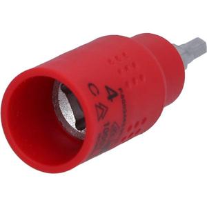 KS TOOLS-118,3864 3/8 ''toma de broca aislada para zócalo hexagonal-EAN 4042146873113 LLAVES DE VASO AISLADOS - Product Image 5