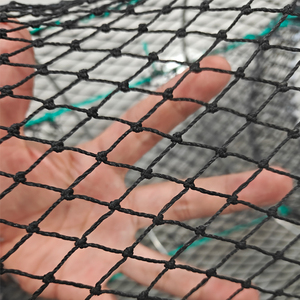 Trampas de Pesca Circulares de Monofilamento Sin Nudos de Polietileno <span class=keywords><strong>Negro</strong></span> para Cangrejos - Product Image 6