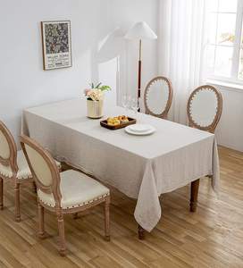 Nappe en lin 100% pur lin, nappe-lin français naturel, couverture de table pour décorations de table de cuisine - Product Image 2