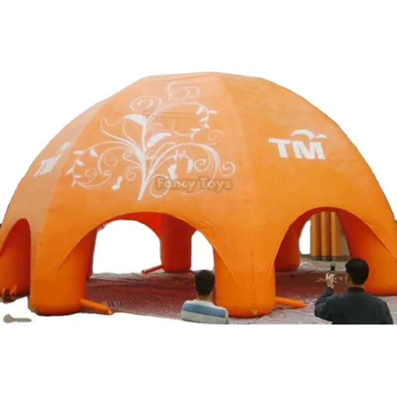 Kemah Luar Ruangan! Tenda Laba-laba Tiup, Kemah Luar Ruangan Tenda Kubah Udara Bening Tiup, Kanopi/Tenda Tiup