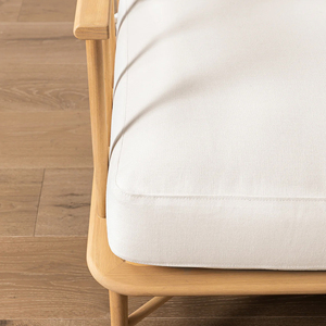 Chaise longue d'extérieur en teck avec coussin, ensemble de salon de jardin en bois de teck, canapés de jardin, mobilier d'extérieur, chaise de jardin - <span class=keywords><strong>Michi</strong></span> - Product Image 2