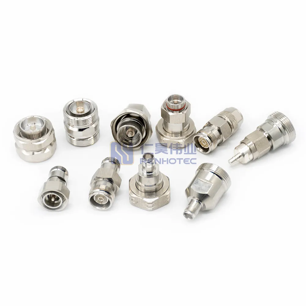 Connector DIN 4.3-10 4.3/10 7/16 1.0 2.3 1.0-2.3 Male Female Jack Right Angle RF Coaxial Conector for Cable PCB Mount