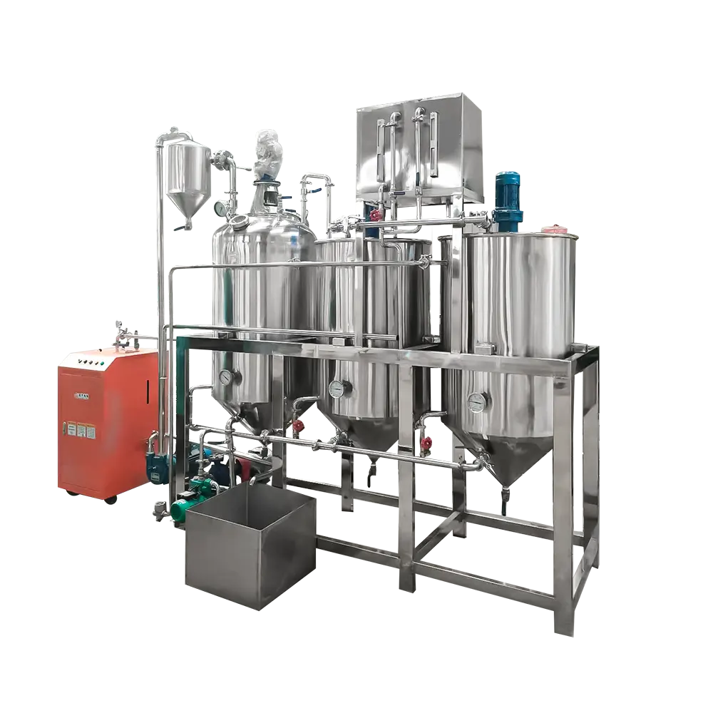 sunflower oil refining machine capacity 10 tons per day sunflower oil pressing and refining machine