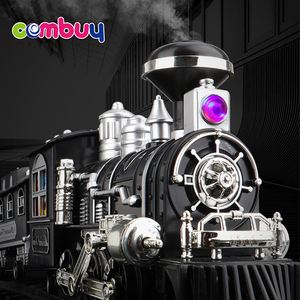 Set Trenino Giocattolo Classico Radiocomandato con Luci, Suoni, Fumo e Binari - Product Image 5