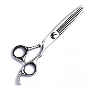 Professional Hair Thinning Scissors Stainless Steel Flat Shears Long Handle For Salon Use ZJ628 - Product Image 1