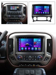 Đôi DIN 9 inch Android Màn hình cảm ứng cho Chevrolet Silverado GMC Sierra 2014-2018 đài phát thanh xe 2 + 32G/2 + 64G Carplay - Product Image 2