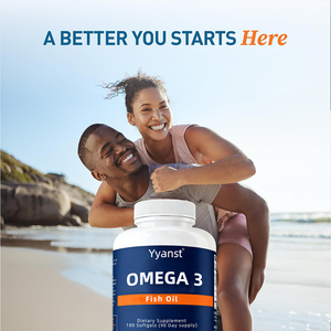 Suplemento de aceite de pescado Omega3 con triple concentración de EPA y DHA para la salud ocular y la visión, en cápsulas blandas, con soporte OEM/ODM y muestra gratuita. - Product Image 2