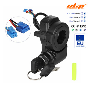 Interruptor de Acelerador con Llave para Scooter Eléctrico Kukirin A1 G2 Max G2 Pro, Bloqueo de Encendido, Plástico - Product Image 1