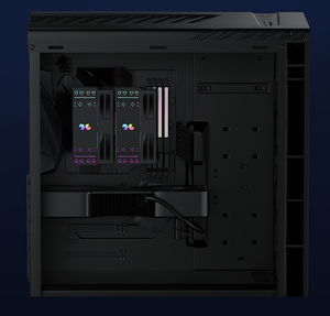 ชุดระบายความร้อนซีพียูแบบทาวเวอร์คู่ รุ่นใหม่ B60T สีดำ ARGB - Product Image 2