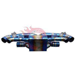 Escape Catback Valvetronic de Titanio Grado 5 Vortex de Alto Rendimiento para Porsche 992 Carrera 3.0T 2019-2025 - Product Image 1