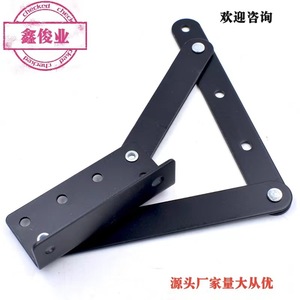 Furniture Hinge 2 Mm Cold Rolled Steel Surface Mount Industrial Design For <b>Sofa</b> <b>Bed</b> Drawer Storage Box Accessory - Product Image 4