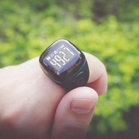 SXH5136 Compteur de Prières Musulman Zikr1 Mini Islamique Numérique LED Électronique Portable Anneau de Doigt Iqibla Intelligent Compteur de Prières M01