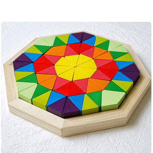 Wooden Rainbow <strong>Stacking</strong> <strong>Block</strong> Set 72 PC <strong>Learning</strong> Toy <strong>Learning</strong> Building <strong>Blocks</strong> for Toddlers Age <strong>3</strong>+ Preschool Activity Education - Product Image 3