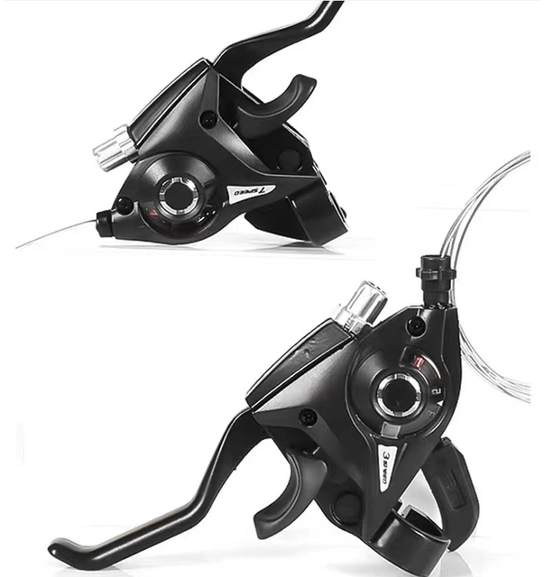 Mountain Bike Shifter 21/24 Speed EF51 Brake Levers Bicycle Derailleur Integrated Shifter Speed Controller