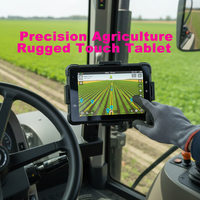 Tablette robuste de navigation agricole ST-7 étanche de 7 pouces, Android 13, Qualcomm 1,8 GHz, CANBUS/RJ45/GPIO/AHD/Wi-Fi