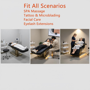 Cama Eléctrica para Spa, Silla para Pestañas con 3/4 Motores, Mueble Eléctrico para Salón de Cosmética, Cama <span class=keywords><strong>Facial</strong></span> para <span class=keywords><strong>Esteticista</strong></span>, Mesa de Masaje, Cama de Belleza para Pestañas - Product Image 3