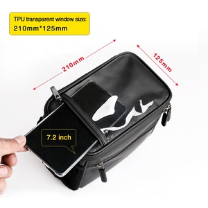Rhinowalk <span class=keywords><strong>Bolsa</strong></span> de manillar para <span class=keywords><strong>bicicleta</strong></span> Paquete de cámara frontal de 4 litros Commuter Cycle Phone Bike Bag - Product Image 5