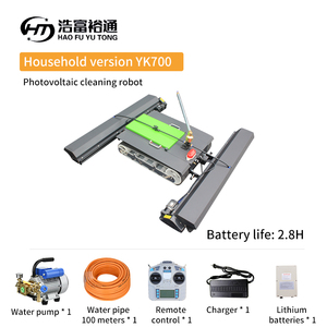 HAOFU YK2 PV Solar Module Panel Cleaning Drone Automatic Equipment Machine CE Certification 200m Remote Control Panel Cleaning - Product Image 5