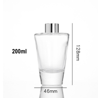 Vente en gros de flacons en verre pour diffuseur de parfum à huile aromatique, grands et uniques, XXL, vides, 100 ml, 200 ml, 500 ml, diffuseur d'aromathérapie