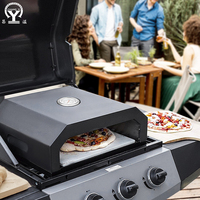 Barbecue portable de jardin, mini-grill à granulés de charbon de bois, four à pizza sans fumée, pour l'extérieur