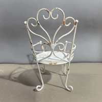 Rak Tanaman Mini dari Logam Rustic Distressed, Penyangga Pot Bunga Dekoratif untuk Taman Luar Ruangan, Patio, Tanaman Pot Kecil