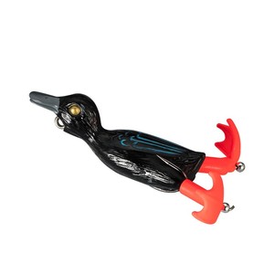 SEASKY 8cm 12g Topwater pato Señuelos de Pesca plástico suave patito señuelos flotantes con Hélice para pesca de trucha lubina - Product Image 2