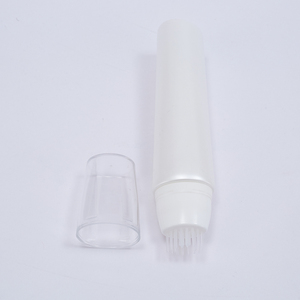 Chức năng đặc biệt mỹ phẩm bóp kem Ống rửa mặt kem mắt bao bì Ống massage với đầu của <span class=keywords><strong>silicon</strong></span> bàn chải con lăn bóng - Product Image 3